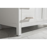 Valentino Modern 48" White Single Sink Vanity | V01-48-WT