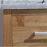 London 36" Honey Oak Transitional Single Sink Vanity Set