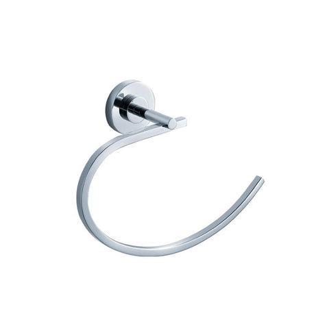 Fresca Alzato Towel Ring - Chrome