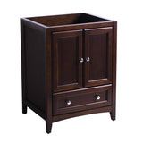 Fresca Oxford 24" Mahogany Traditional Bathroom Cabinet