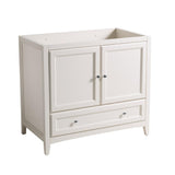 Fresca Oxford 36" Antique White Traditional Bathroom Cabinet