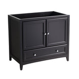 Fresca Oxford 36" Espresso Traditional Bathroom Cabinet