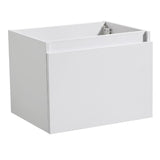 Fresca Nano 24" White Modern Bathroom Cabinet