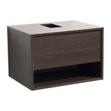 Fresca Potenza Gray Oak Modern Bathroom Cabinet