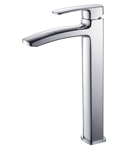 Fresca Fiora Single Hole Vessel Mount Bathroom Vanity Faucet - Chrome