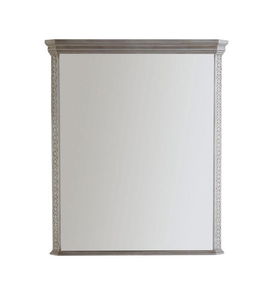 Fresca Platinum London 32" Antique Silver Bathroom Mirror