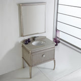 Fresca Platinum London 32" Antique Silver Bathroom Vanity