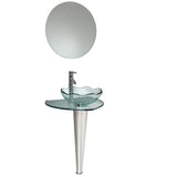 Fresca Netto 24" Modern Glass Bathroom Vanity