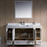 Fresca Oxford 60" Bathroom Vanity