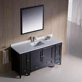 Fresca Oxford 60" Bathroom Vanity