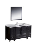 Fresca Oxford 60" Bathroom Vanity