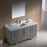 Fresca Oxford 60" Bathroom Vanity