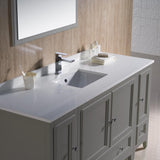 Fresca Oxford 60" Bathroom Vanity