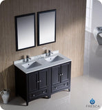 Fresca Oxford 48" Double Sink Vanity