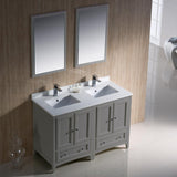 Fresca Oxford 48" Double Sink Vanity