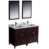 Fresca Oxford 48" Double Sink Vanity