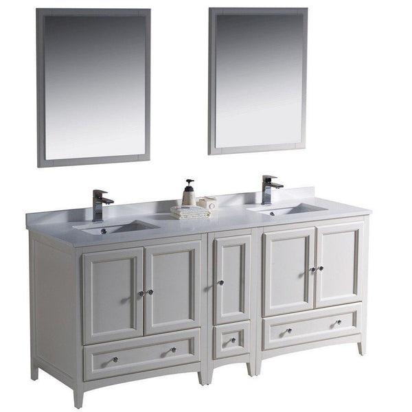 Fresca Oxford 72" Double Sink Vanity