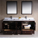 Fresca Oxford 72" Double Sink Vanity