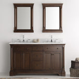 Fresca Kingston 61" Double Sink Vanity