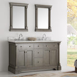 Fresca Kingston 61" Double Sink Vanity