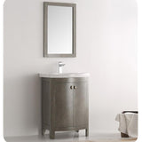 Fresca Greenwich 24" Antique Silver Traditional Bathroom Vanity