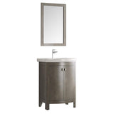 Fresca Greenwich 24" Antique Silver Traditional Bathroom Vanity