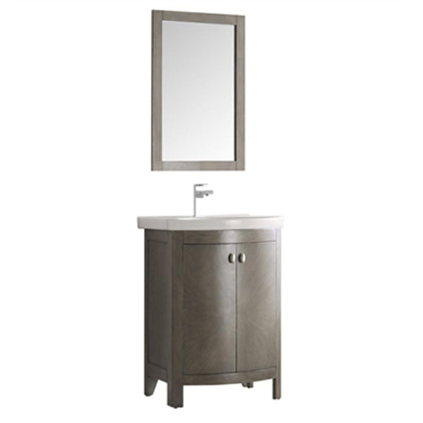 Fresca Greenwich 24" Antique Silver Traditional Bathroom Vanity