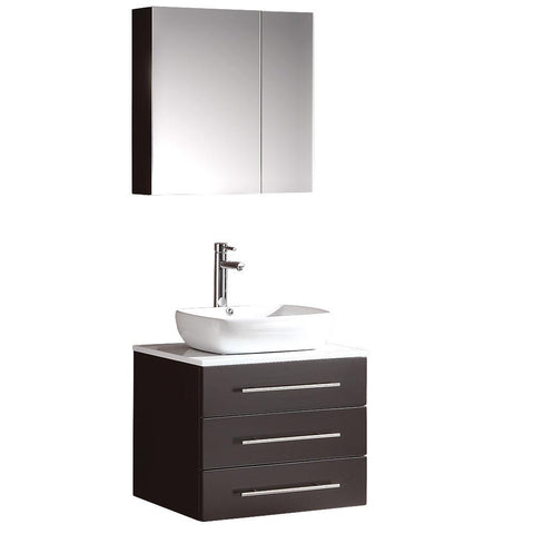 Fresca Modella 24" Espresso Bathroom Vanity