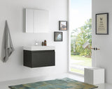 Fresca Mezzo 30" Wall Hung Bathroom Vanity