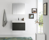 Fresca Mezzo 30" Wall Hung Bathroom Vanity