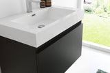 Fresca Mezzo 30" Wall Hung Bathroom Vanity