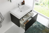 Fresca Mezzo 30" Wall Hung Bathroom Vanity