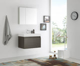 Fresca Mezzo 30" Wall Hung Bathroom Vanity