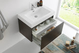 Fresca Mezzo 30" Wall Hung Bathroom Vanity