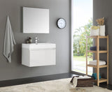 Fresca Mezzo 30" Wall Hung Bathroom Vanity