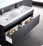 Fresca Largo 57" Modern Bathroom Vanity