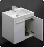 Fresca Alto 23" White Modern Bathroom Vanity w/ Medicine Cabinet