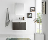 Fresca Vista 30" Wall Hung Bathroom Vanity