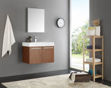 Fresca Vista 30" Wall Hung Bathroom Vanity