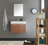 Fresca Vista 30" Wall Hung Bathroom Vanity