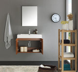 Fresca Vista 30" Wall Hung Bathroom Vanity