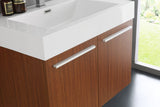 Fresca Vista 30" Wall Hung Bathroom Vanity