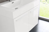 Fresca Vista 30" Wall Hung Bathroom Vanity