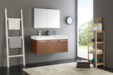 Fresca Vista 48" Wall Hung Double Sink Vanity