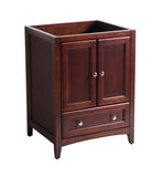 Fresca Oxford 24" Mahogany Traditional Bathroom Cabinet