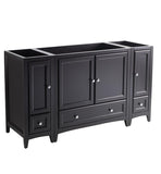 Fresca Oxford 60" Espresso Traditional Bathroom Cabinets