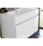 Fresca Mezzo 30" Wall Hung Bathroom Vanity